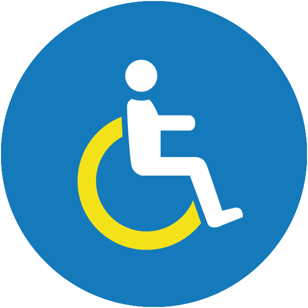 Barrierefreies WC